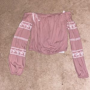 Off the shoulder top